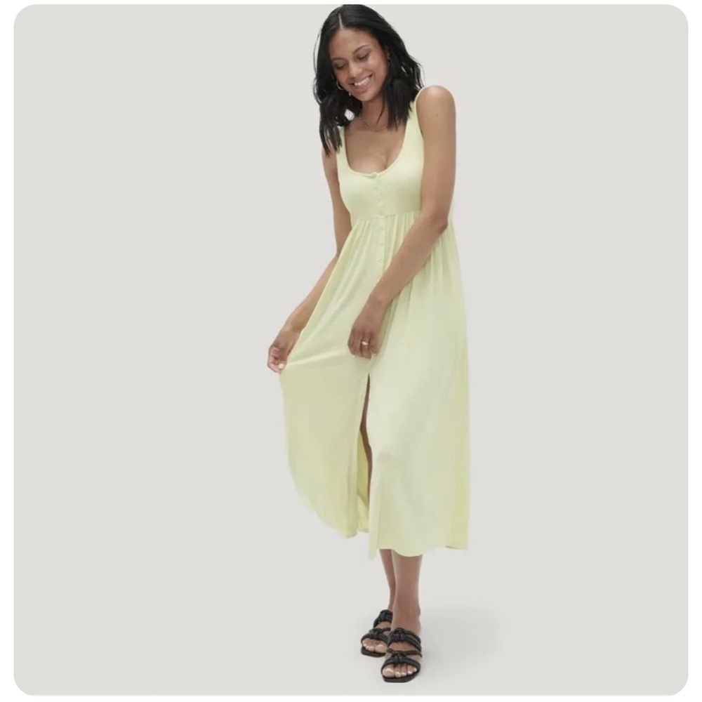 Softest rib maternity and nursing dress
